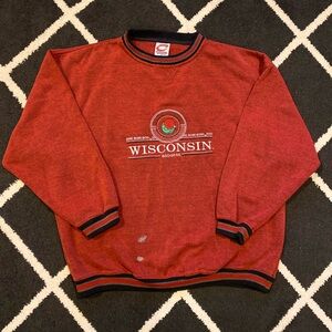 Vintage Wisconsin Badgers Crewneck